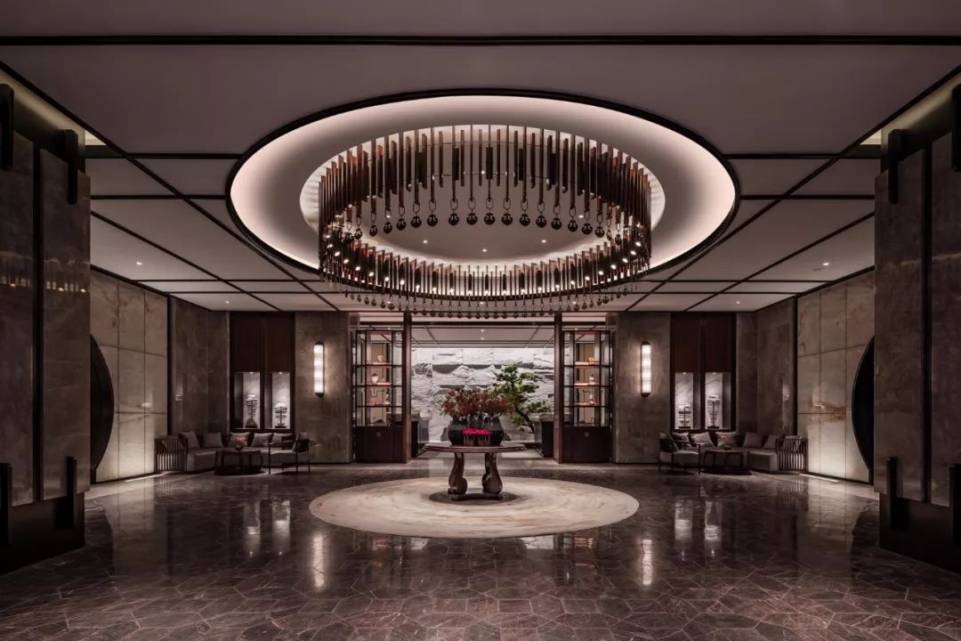 禅意美学融入现代酒店空间——湖北黄冈天下禅滨江酒店设计-8