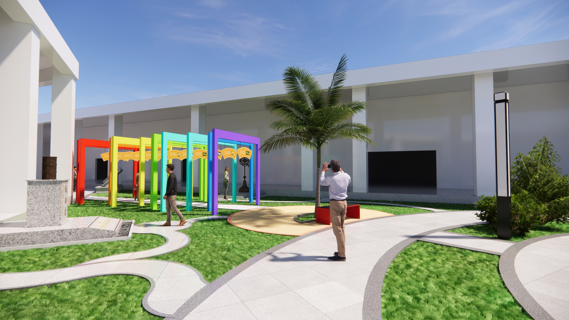 科普馆景观中庭设计丨U·DS-7