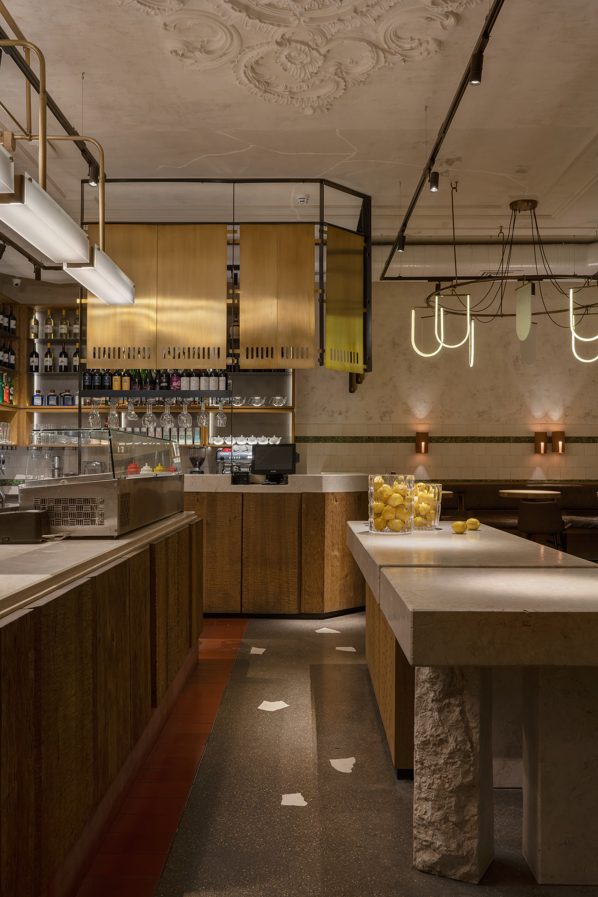 MAMA ROMA 餐厅室内设计丨俄罗斯圣彼得堡丨Anna Filippova,Polina Masiianskaia-58