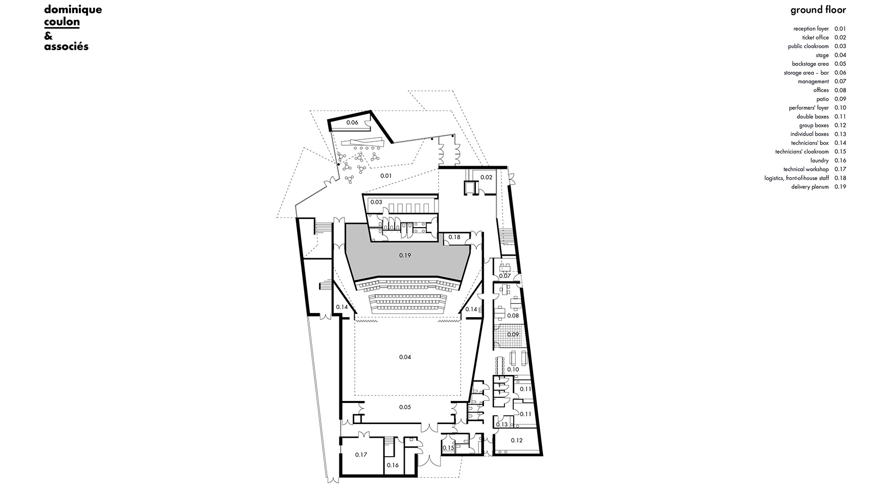 Théodore Gouvy剧院，法国 / Dominique Coulon & associés-75