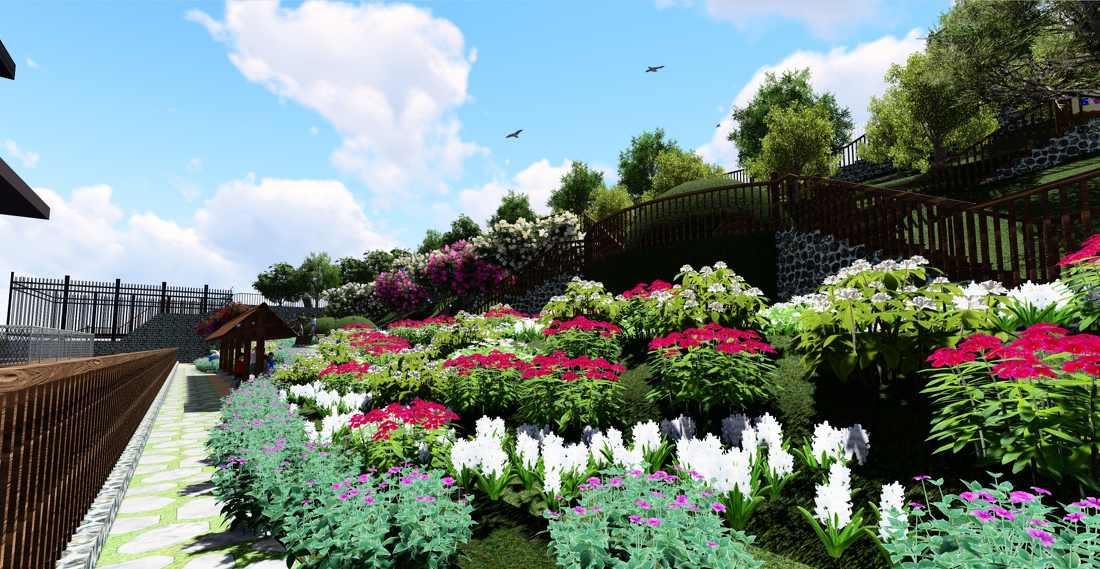 南川示范幼儿园花山分园户外改造-8