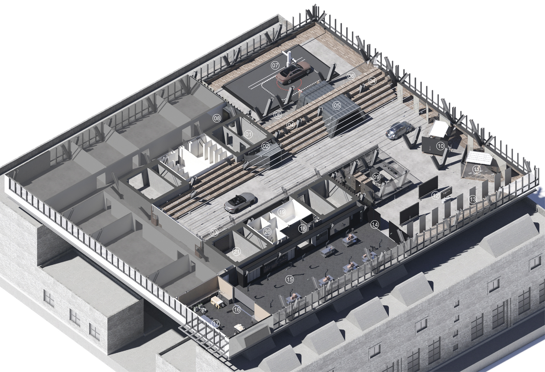 中央美院设计学院交通工具设计工作室,主教学空间改造丨中国北京丨璞玉研究室-16