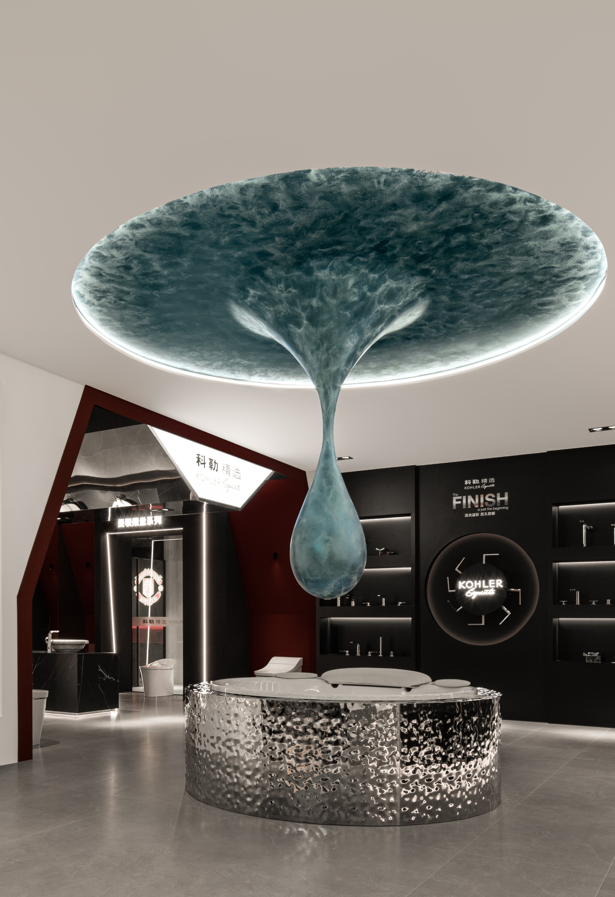 科勒精选卫浴旗舰展厅丨中国金华丨涵舍空间设计-9