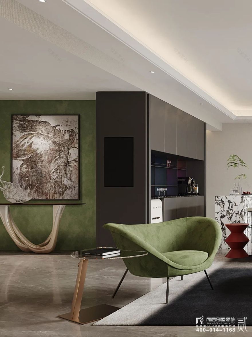 中国府 x 尚层作品 | 90后帅哥独享的178㎡现代大平层,用软装为家注入灵魂!-10