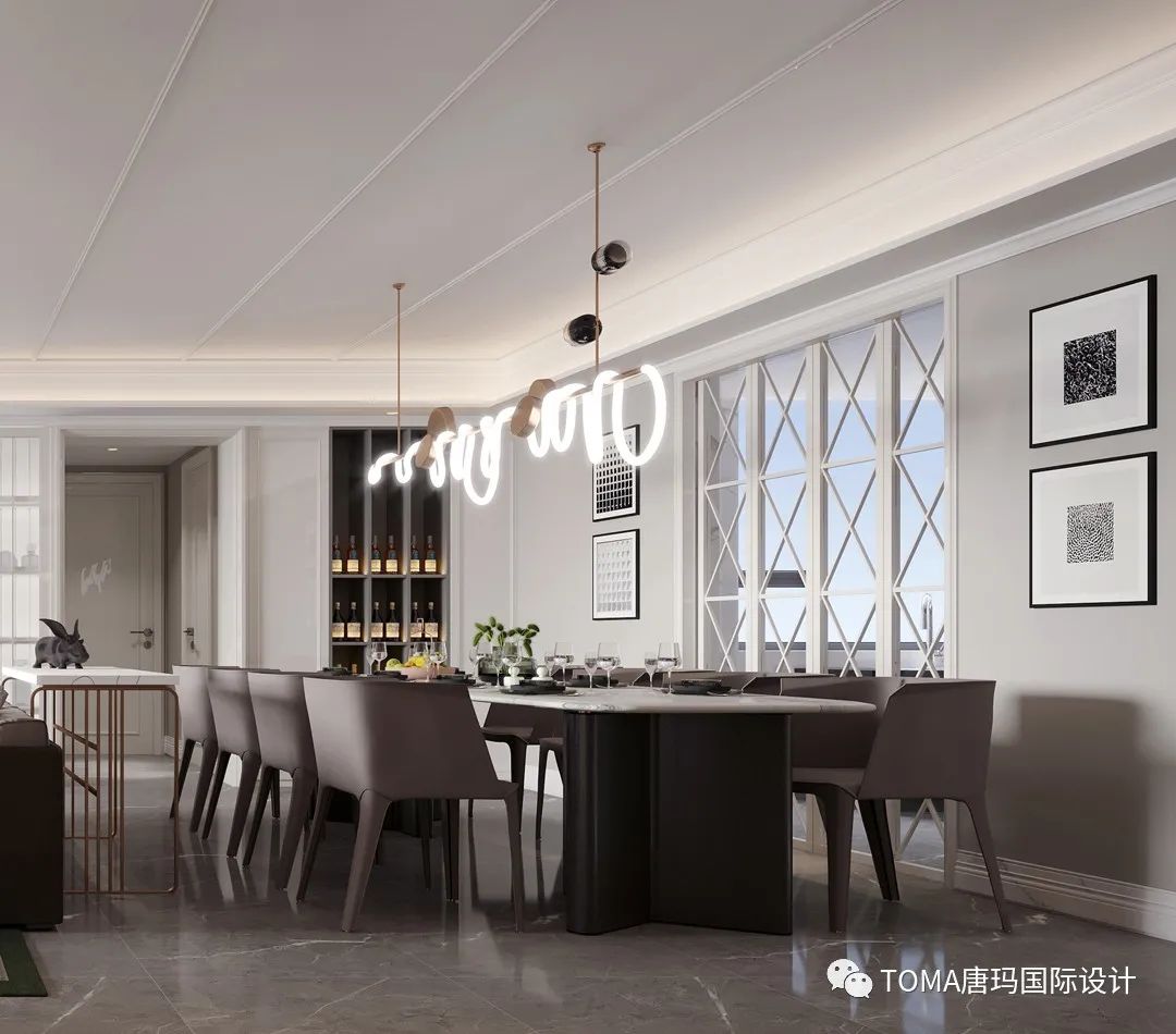 水晶湖郡 | 唐玛国际打造轻奢美式空间,生活如画,品味高雅-3