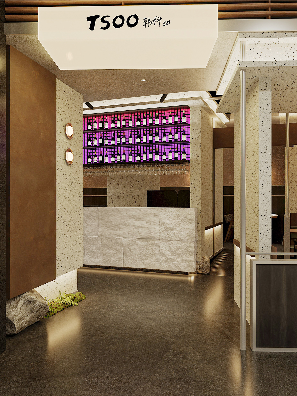 “西韩”餐厅丨TSOO,主案设计为Mr曹-6