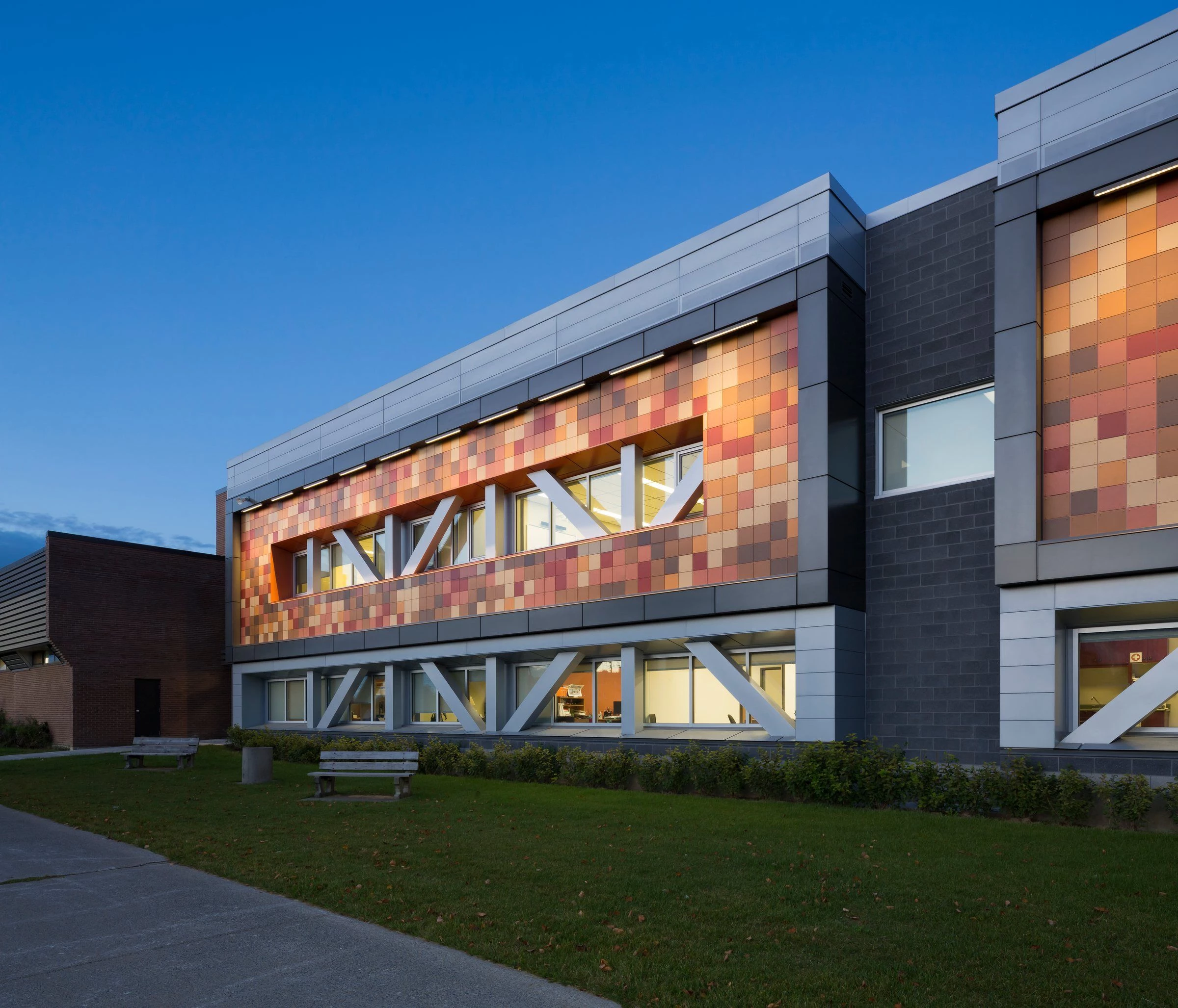 Centre éducatif SaintAubin 教育中心丨加拿大魁北克丨NIVO9 ARCHITECTES-9