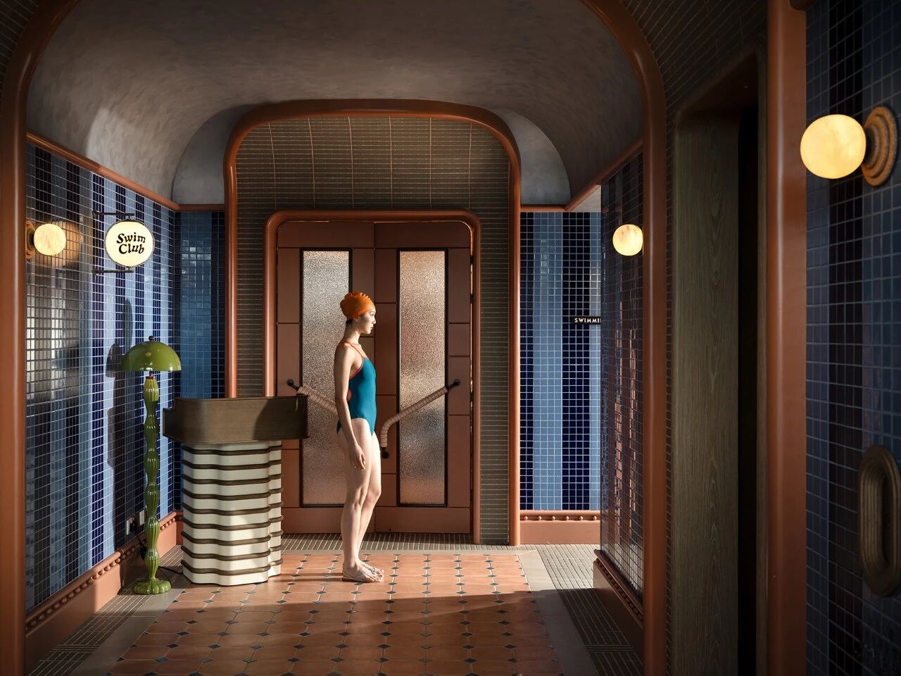 香港尖沙咀金普顿酒店Swim Club天台酒吧丨中国香港丨梁志天设计集团-1