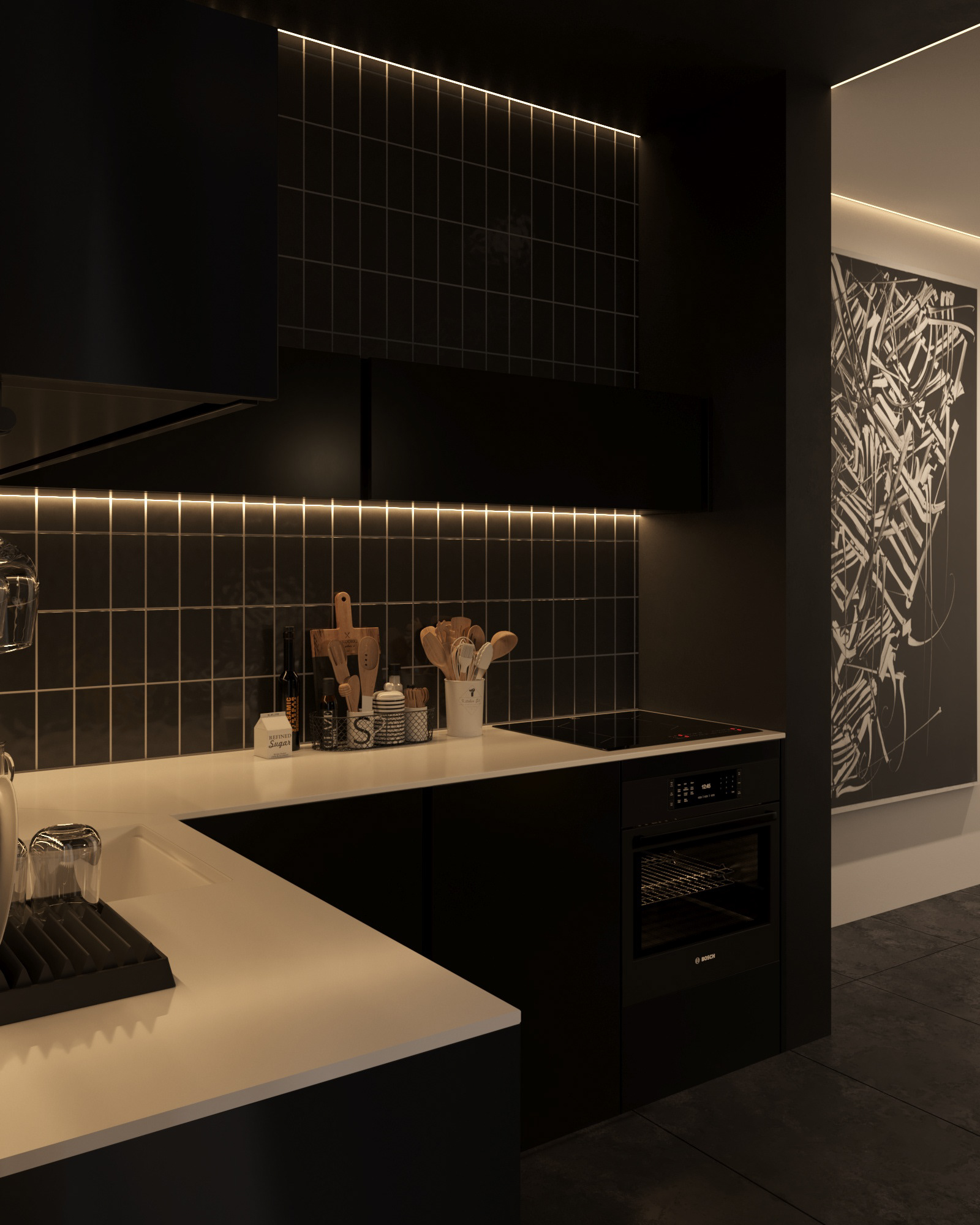 夜晚的家丨Yevhenii Mirny-12