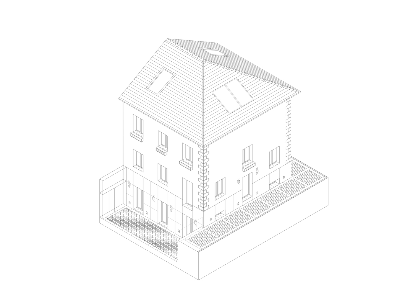 马德里 Quinta de Fuente del Berro 公园旁的历史建筑重生——Berro House-22