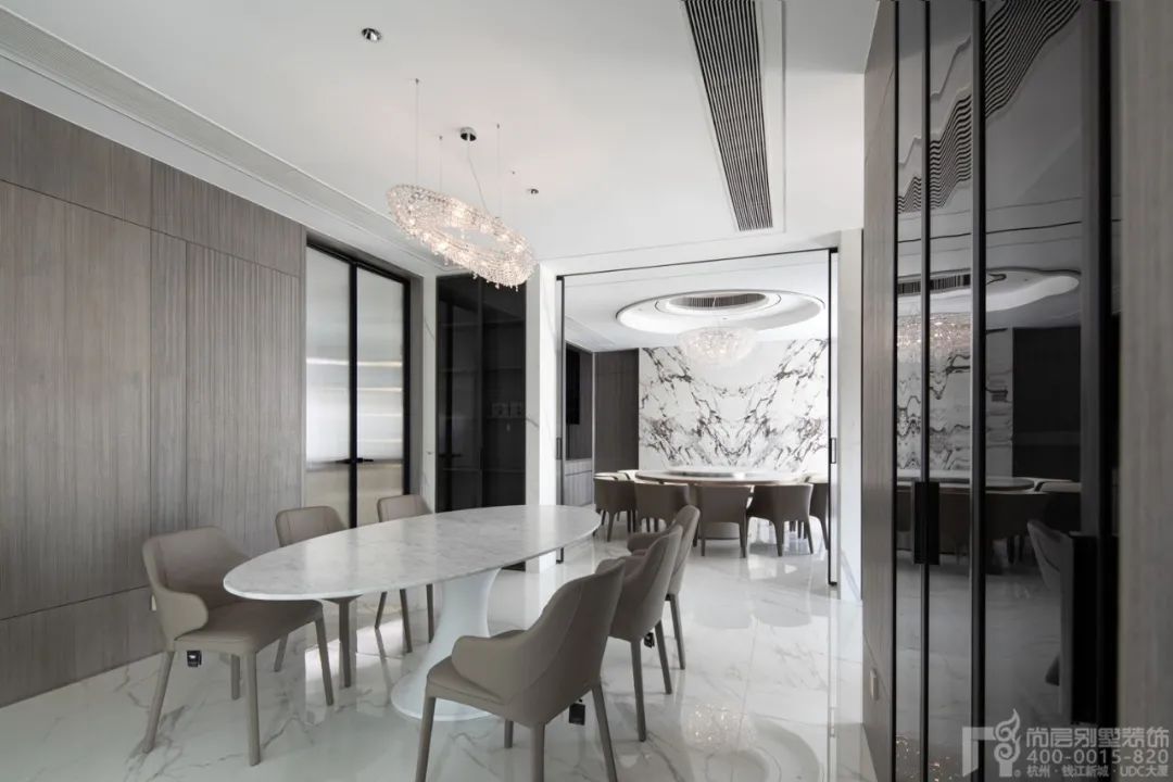 1250㎡现代奢华别墅设计丨尚层别墅装饰-31