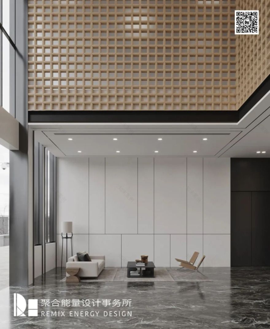 瑞尔斯机械 | 极简黑白灰演绎现代公共空间-5