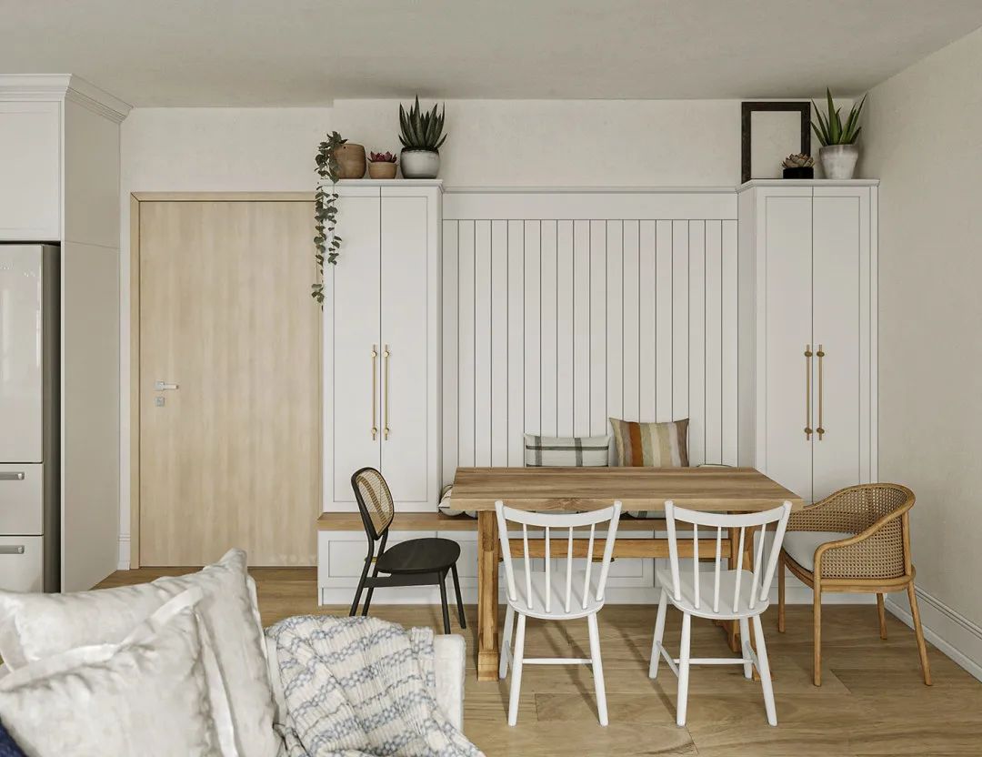 越南简约绿调两居室丨Elemental Design-20