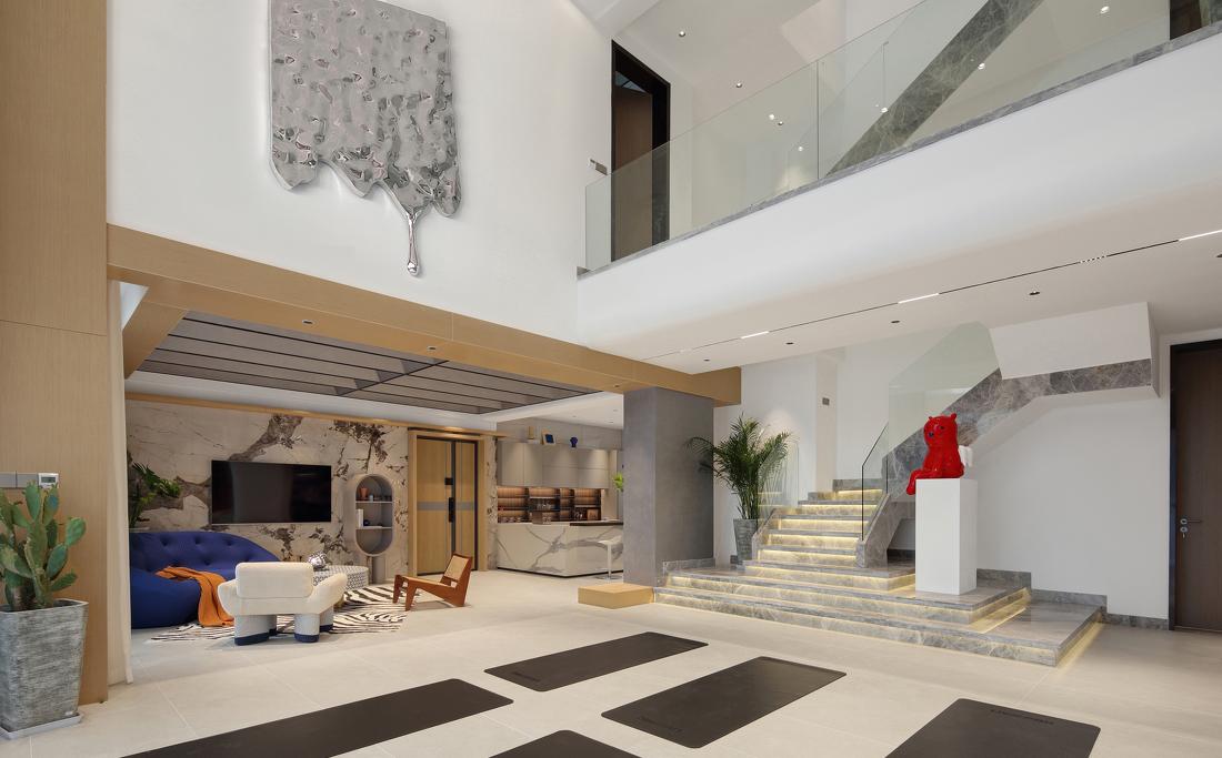 现代极简普拉提馆-5