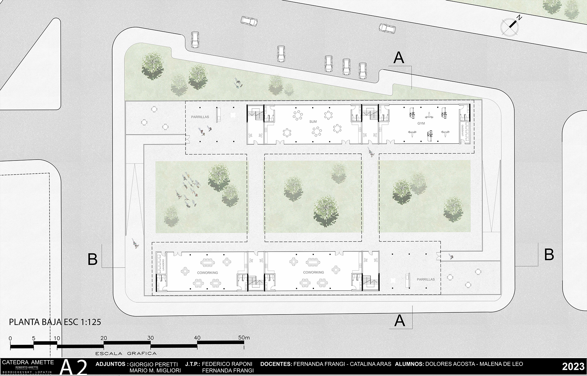 Edificio de Viviendas | A2 Cátedra Amette | 2023-2