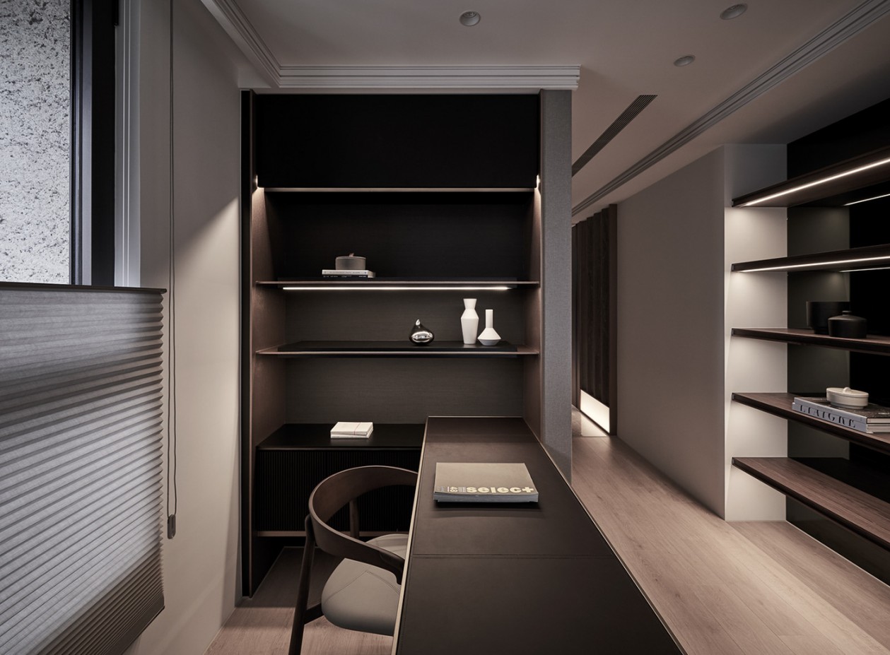 自然生活的浪漫 - 现代质感极简大平层-15