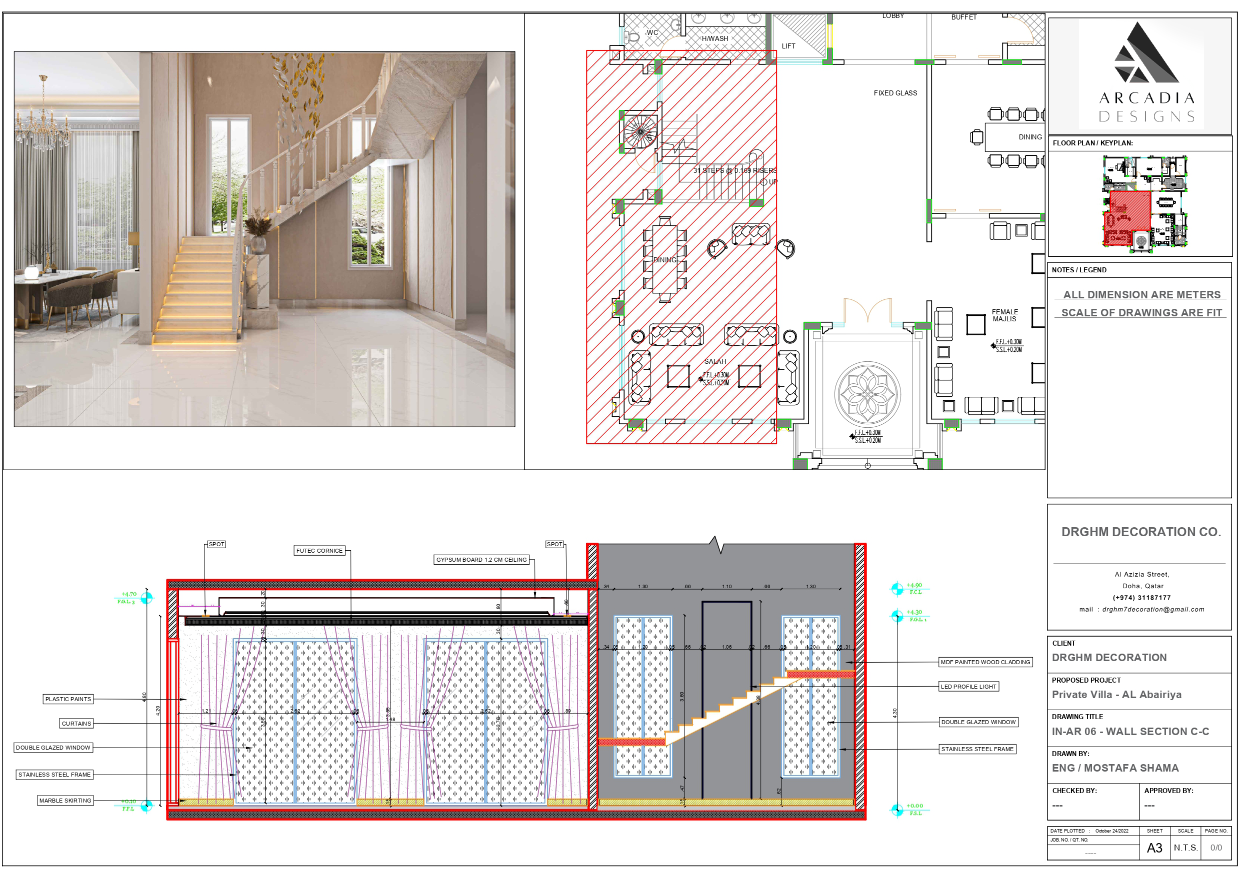 Working Drawings - Qatar Palace-5