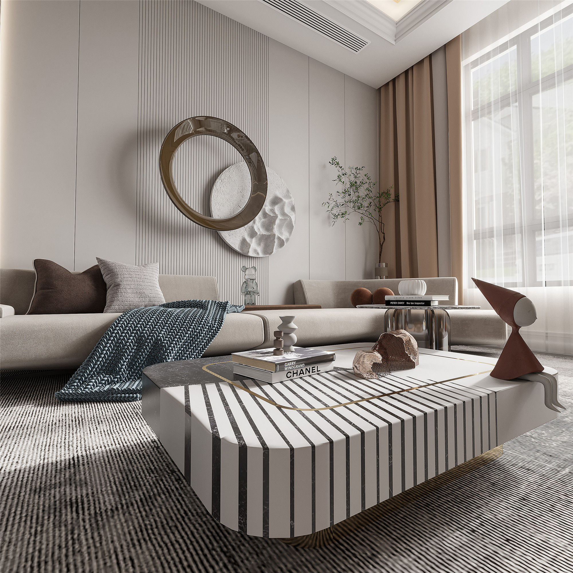 现代简约魅力多功能空间设计-2