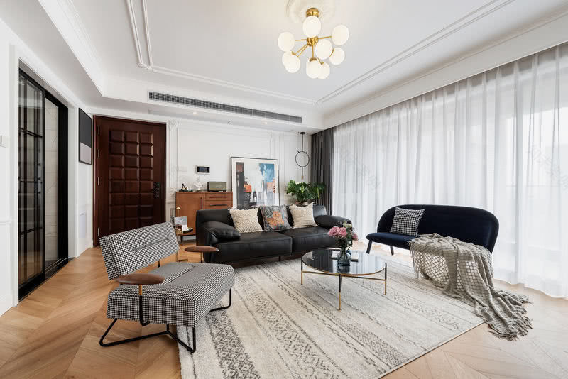 《新桥恋人》涵瑜设计,打造法式复古浪漫空间-0