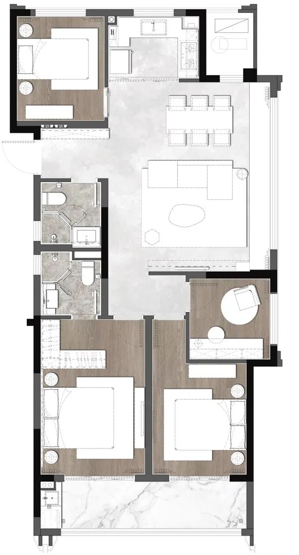 春风长住·晴翠秋时府丨EH DESIGN GROUP辉景室内设计团队-28