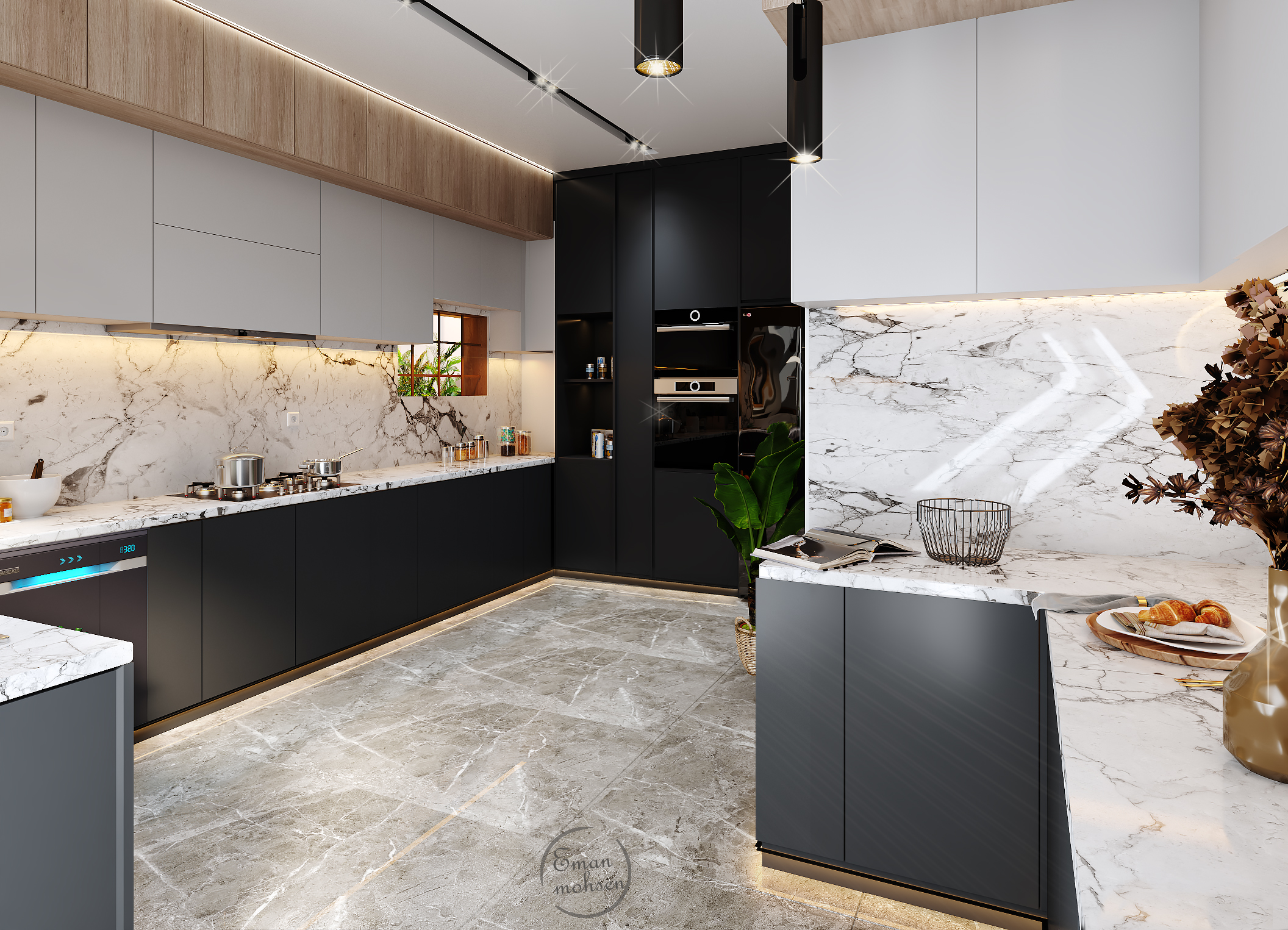 厨房,户外用餐空间设计丨埃及开罗-6