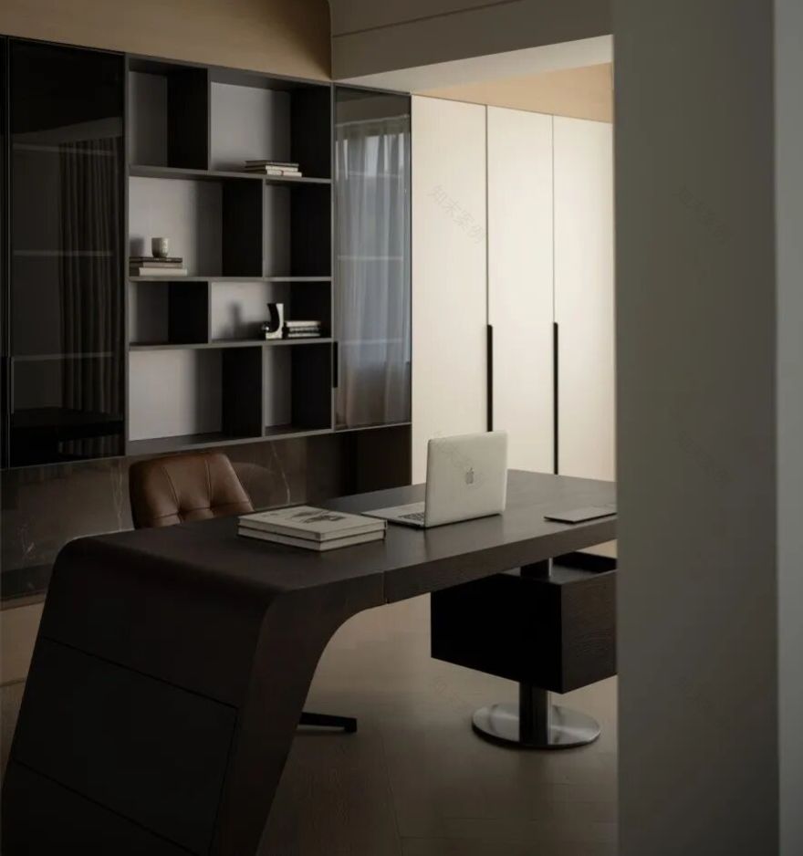 万谦集丨长滩一号·300㎡现代简约风-79