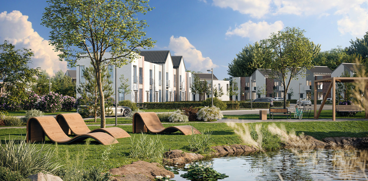 Corporate Housing Design-3D Rendering住宅建筑-2