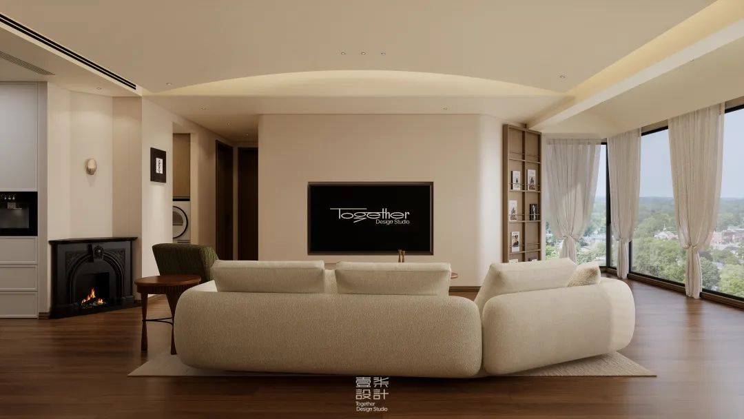 国际公馆室内设计,中海·九樾室内设计,中建·幸福城室内设计等丨壹柒设计-24