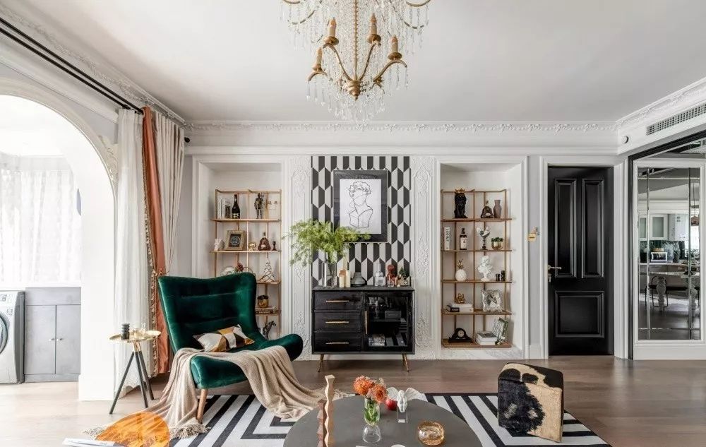 124㎡水瓶座潮流混搭家居,演绎现代法式浪漫生活-39