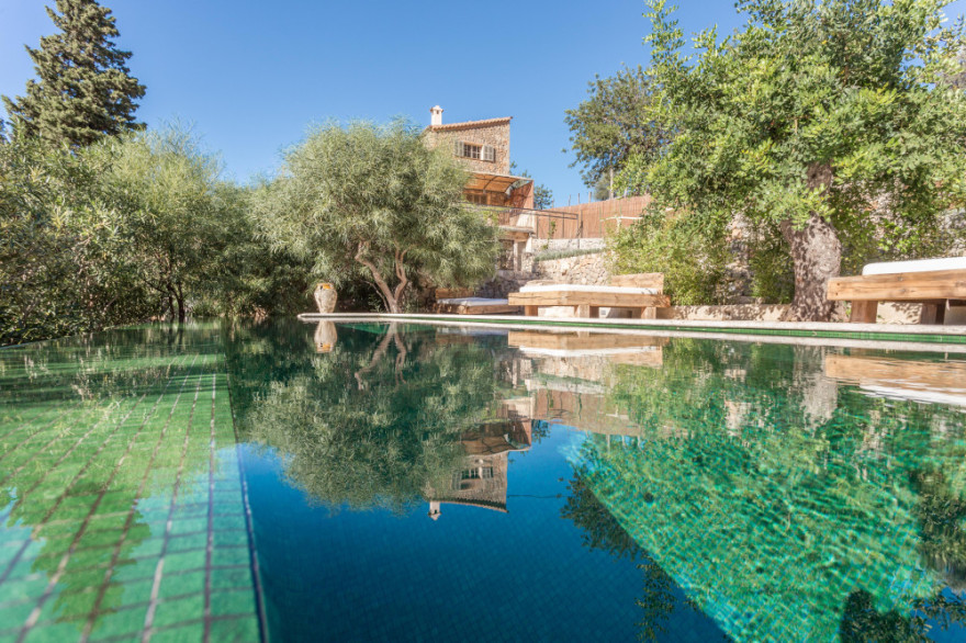 马略卡岛 Deia 镇现代与传统结合的 Can Anita 私人住宅-21