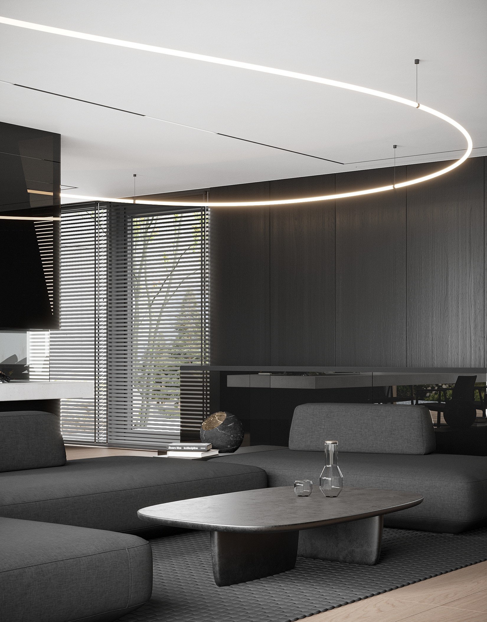 莫斯科348.6㎡别墅设计 超有范儿！-0