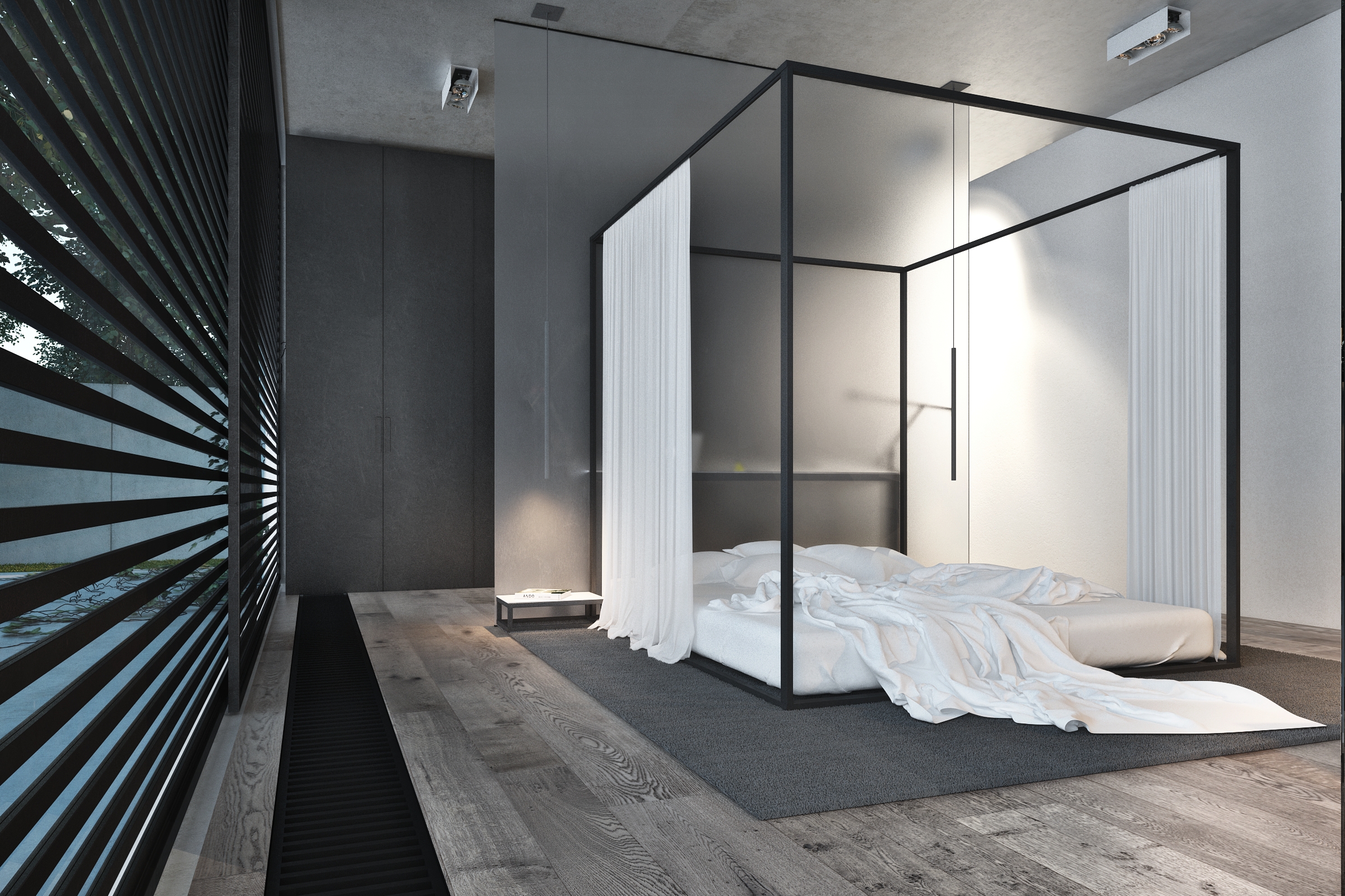 为一对年轻夫妇建造的162平方米的私人住宅项目。-14