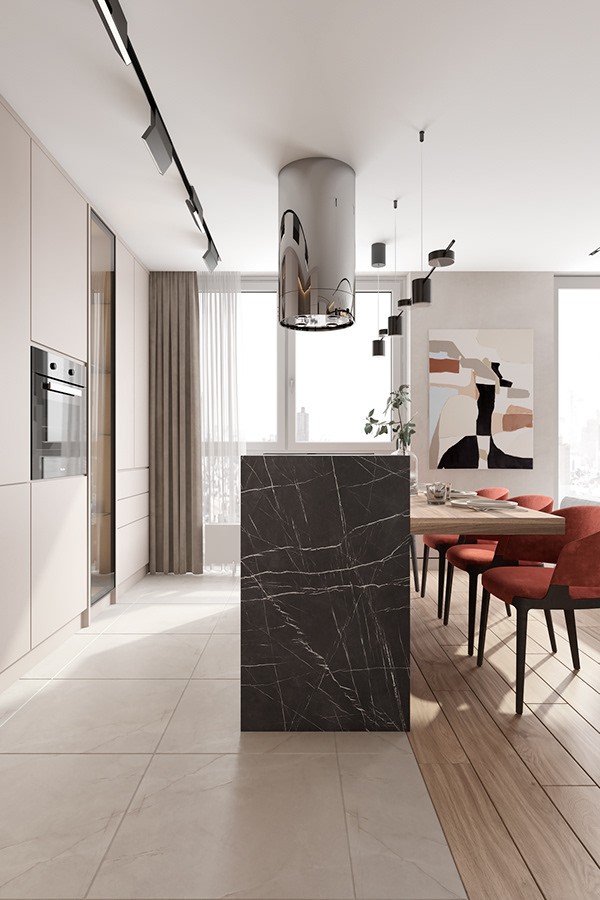 110㎡浅色系空间-9