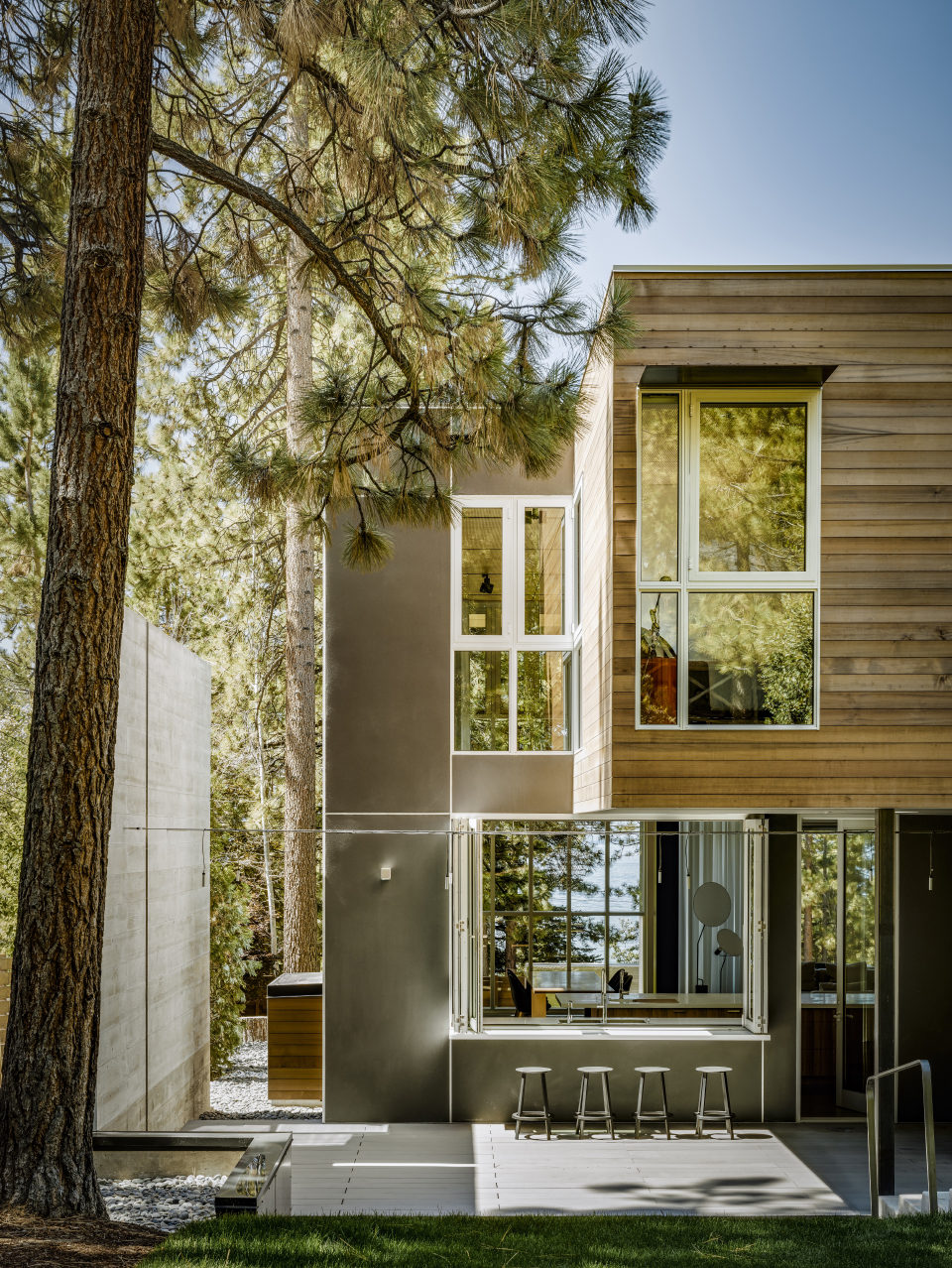 美国Burnt Cedar滨水别墅-7