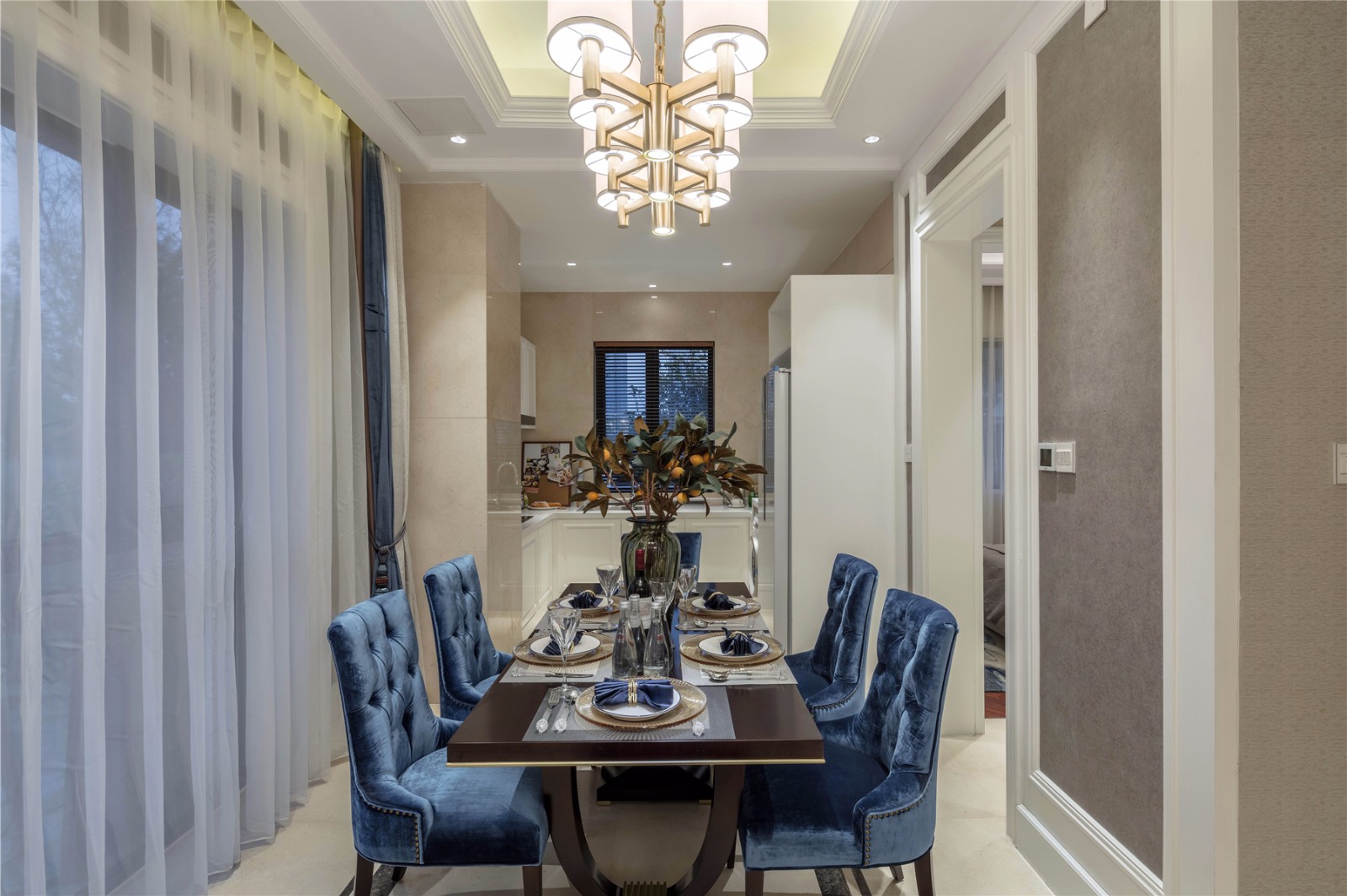 天津鑫苑汤泉世家别墅样板间-6