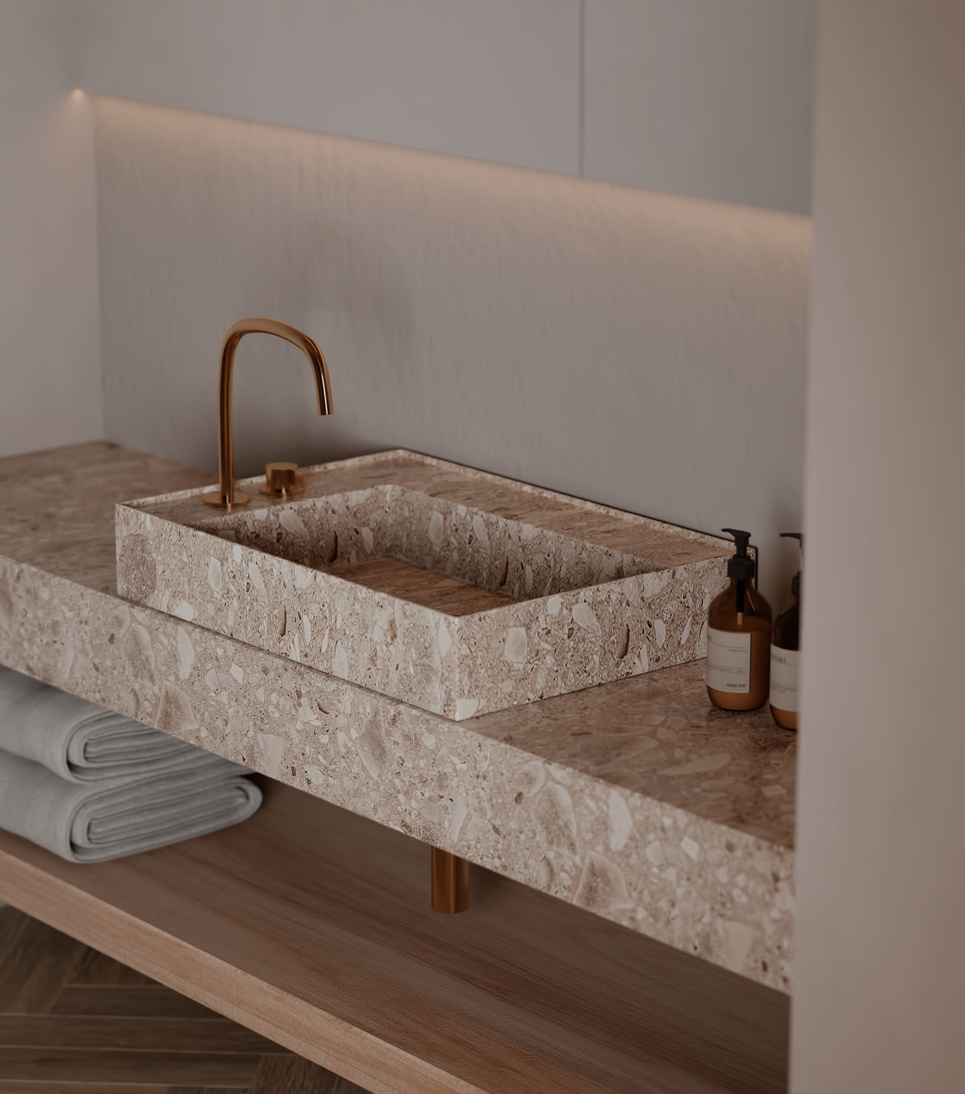 浅色系别墅设计 每一处的设计都是范本！-17