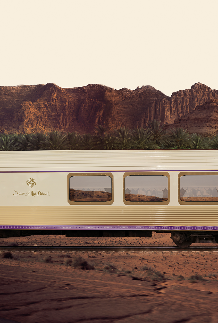 中东首列超豪华列车（Dream of the Desert）丨沙特阿拉伯利雅得丨黎巴嫩建筑师与室内设计师Aline Asmar dAmman-7