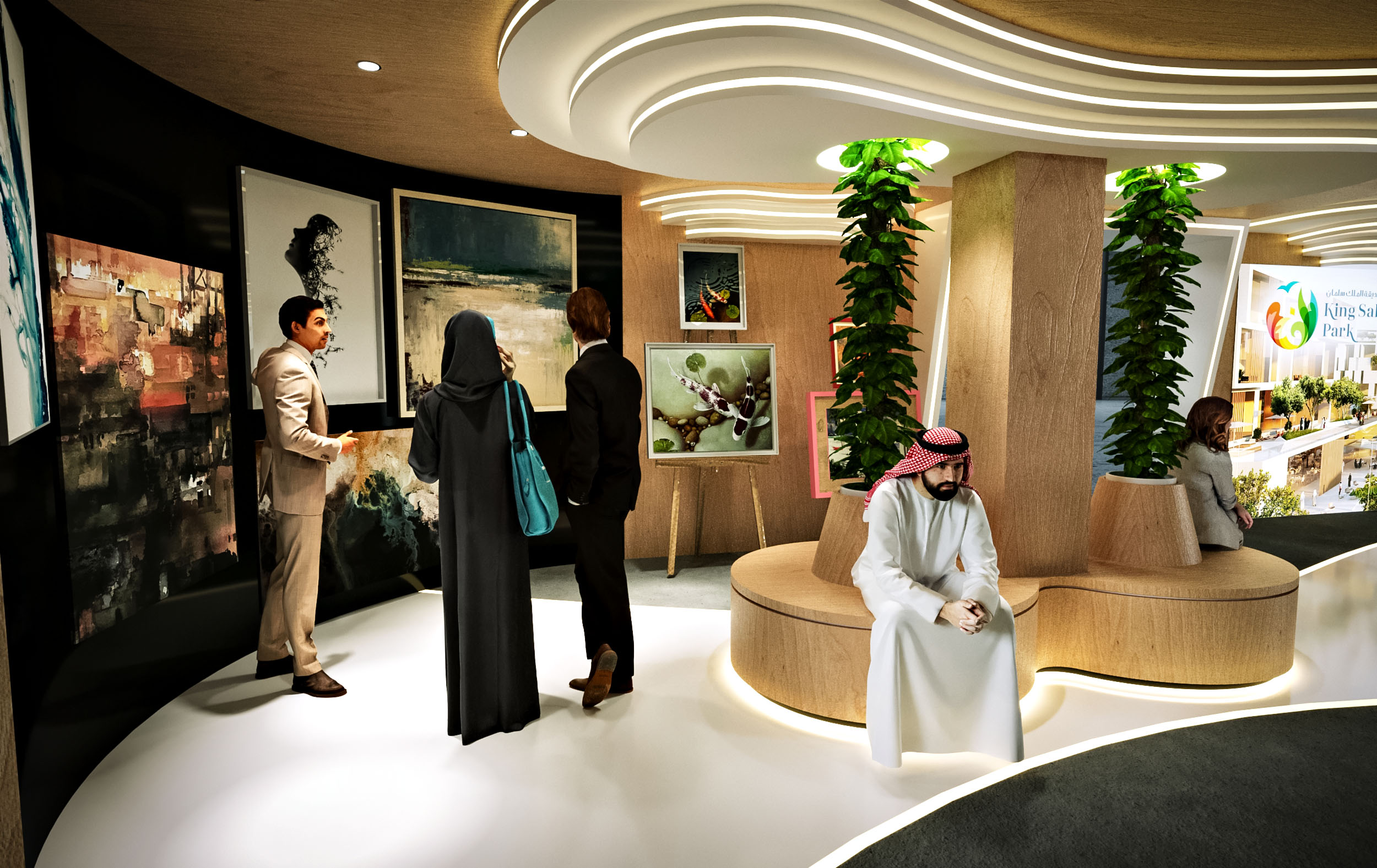 King Salman Park Exhibition Stand 31m x 14m-10