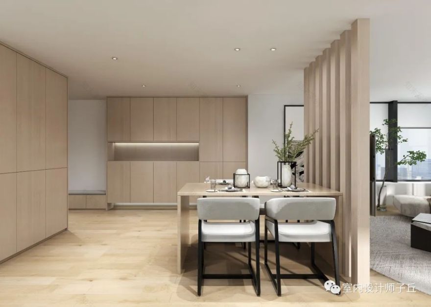 现代日式麓湖公寓丨中国成都丨王兴波-32