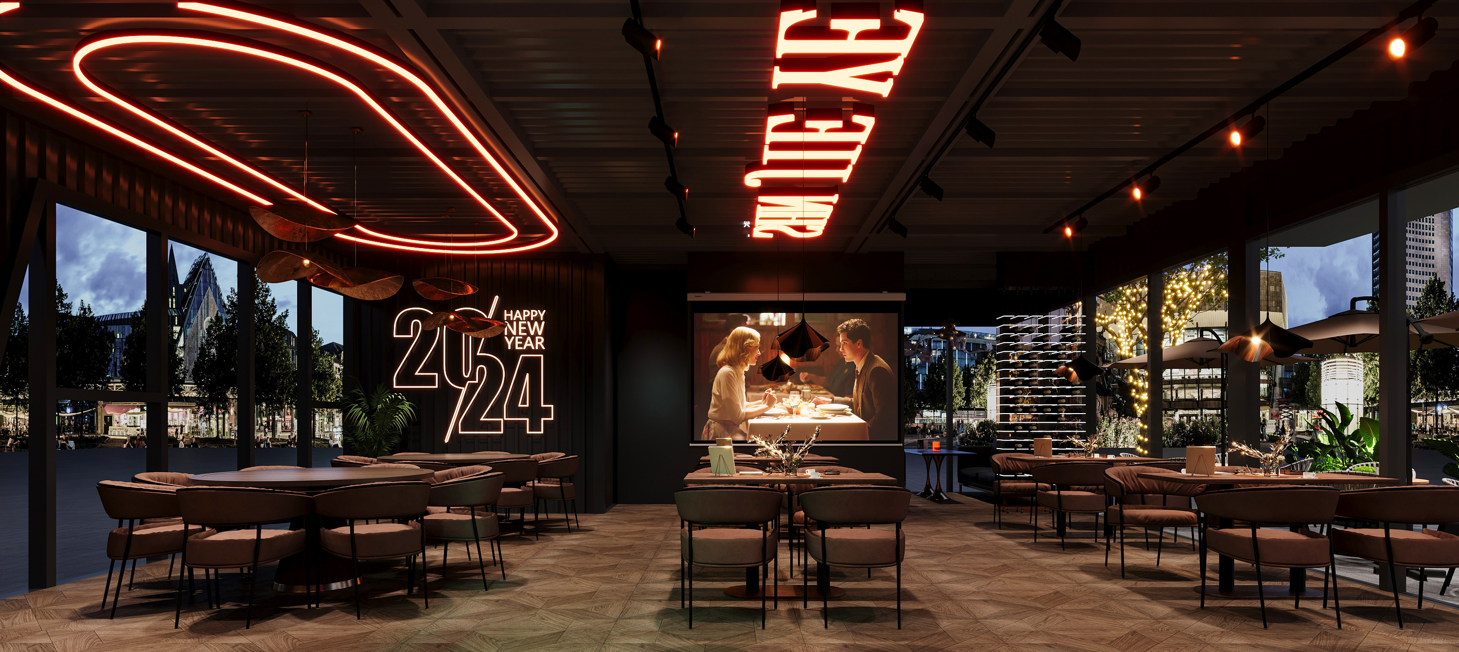 集装箱露营风夜市设计-6