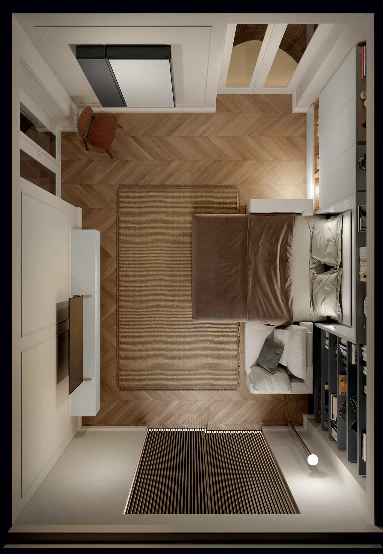 36m2 工作室巧妙设计 | 隐藏式卧室惊艳呈现-17