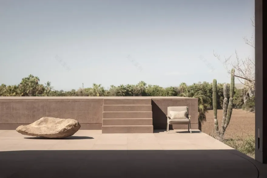 墨西哥夯土材料度假屋丨墨西哥PPAA建筑事务所-11