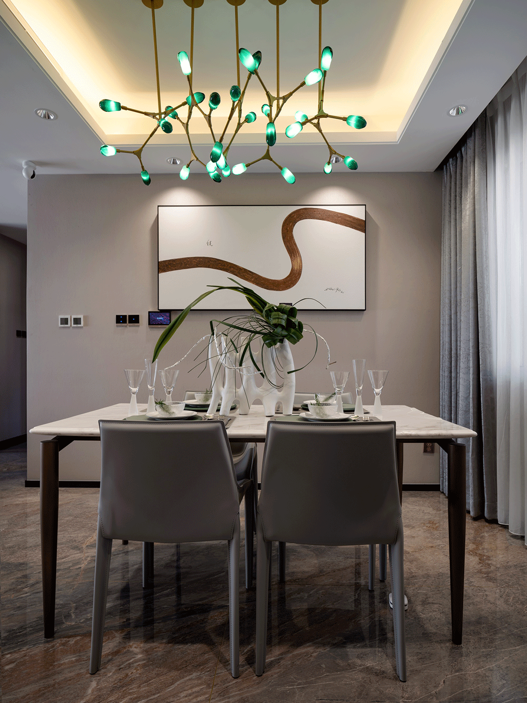 滦州荣望府 135E 户型丨中国河北丨艺烁国际空间设计(北京)有限公司-22