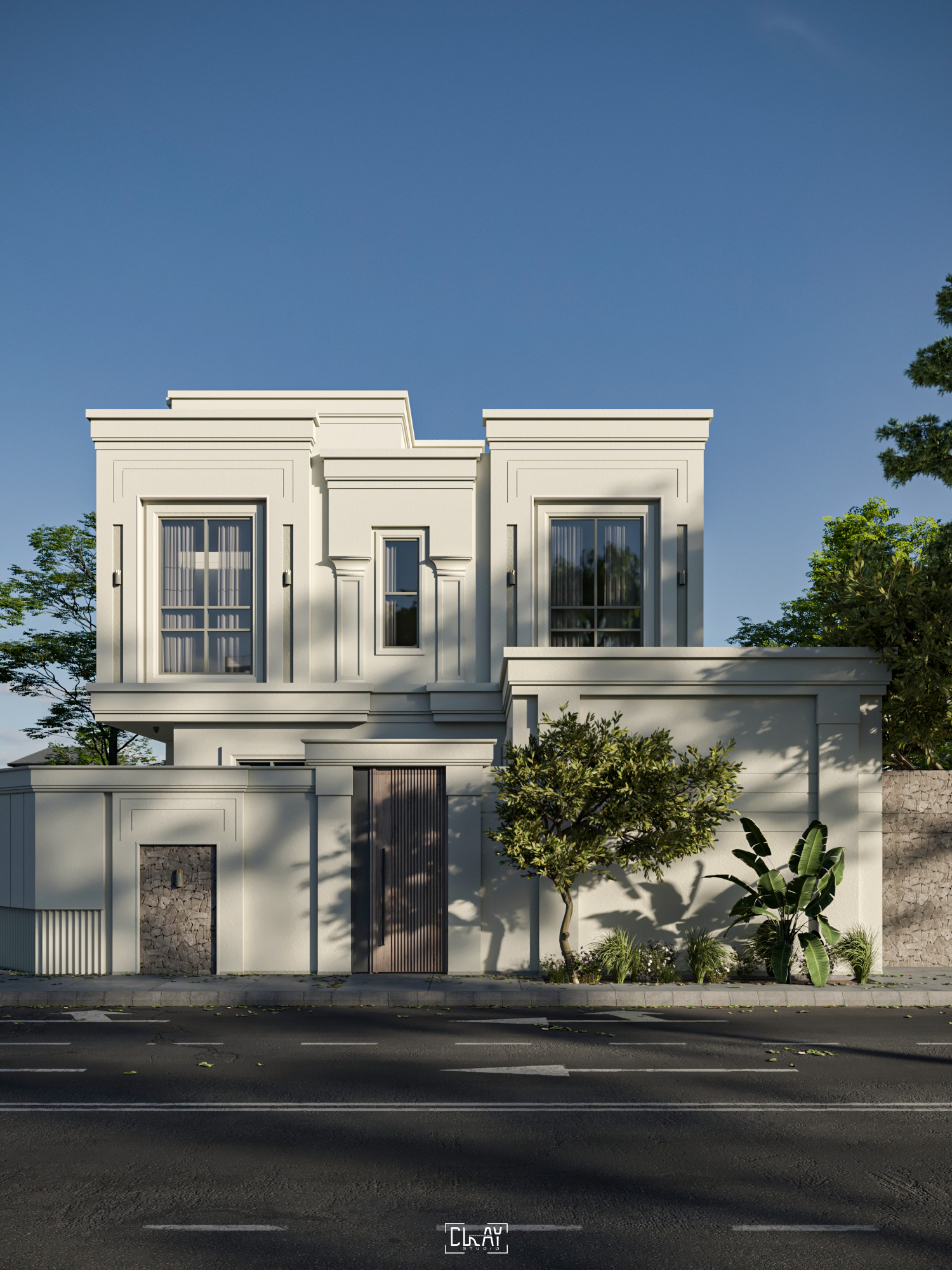 外部别墅设计-6