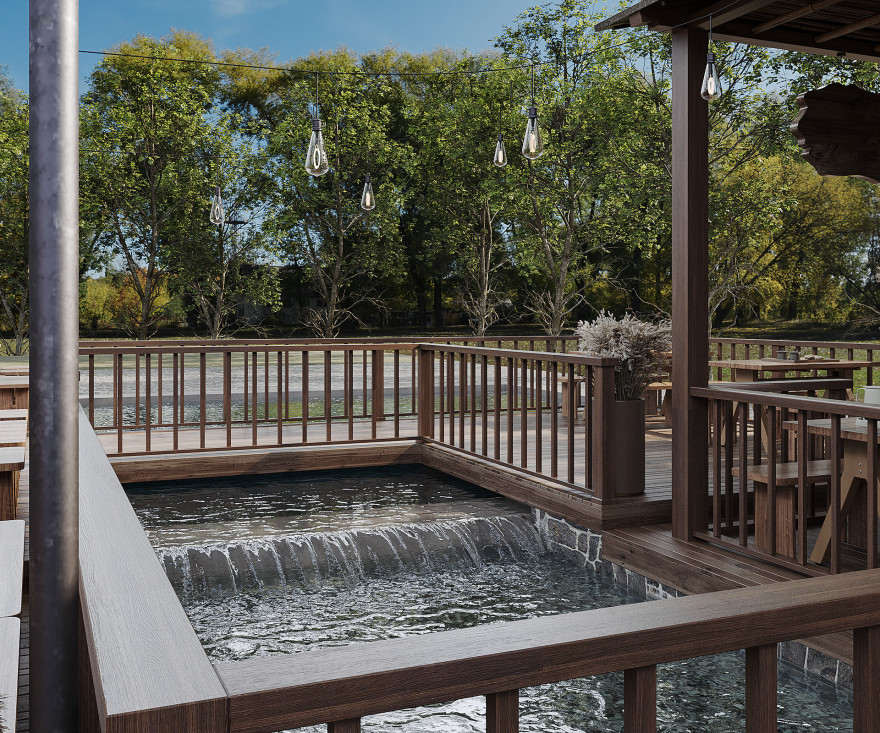 Sakura Garden Café – 日本风户外餐厅-9