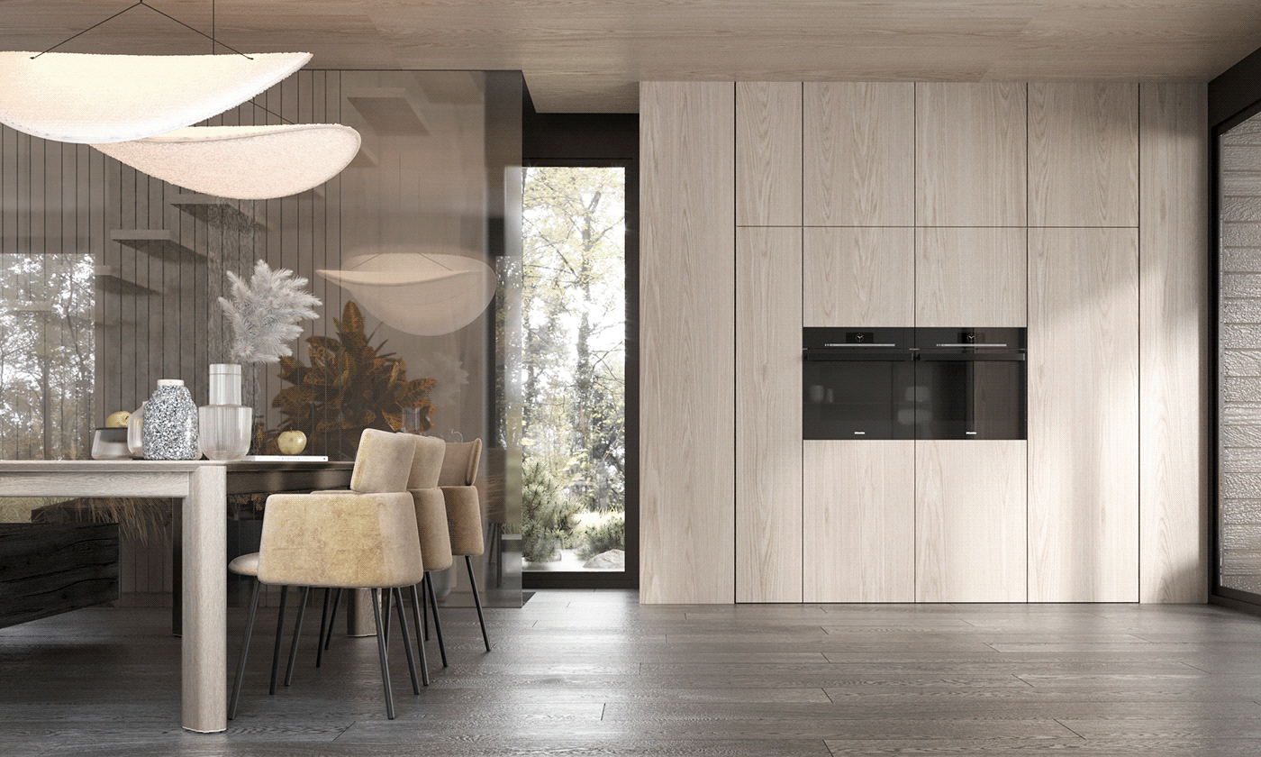 乌克兰基辅215㎡米色系公寓设计 超温馨！-7