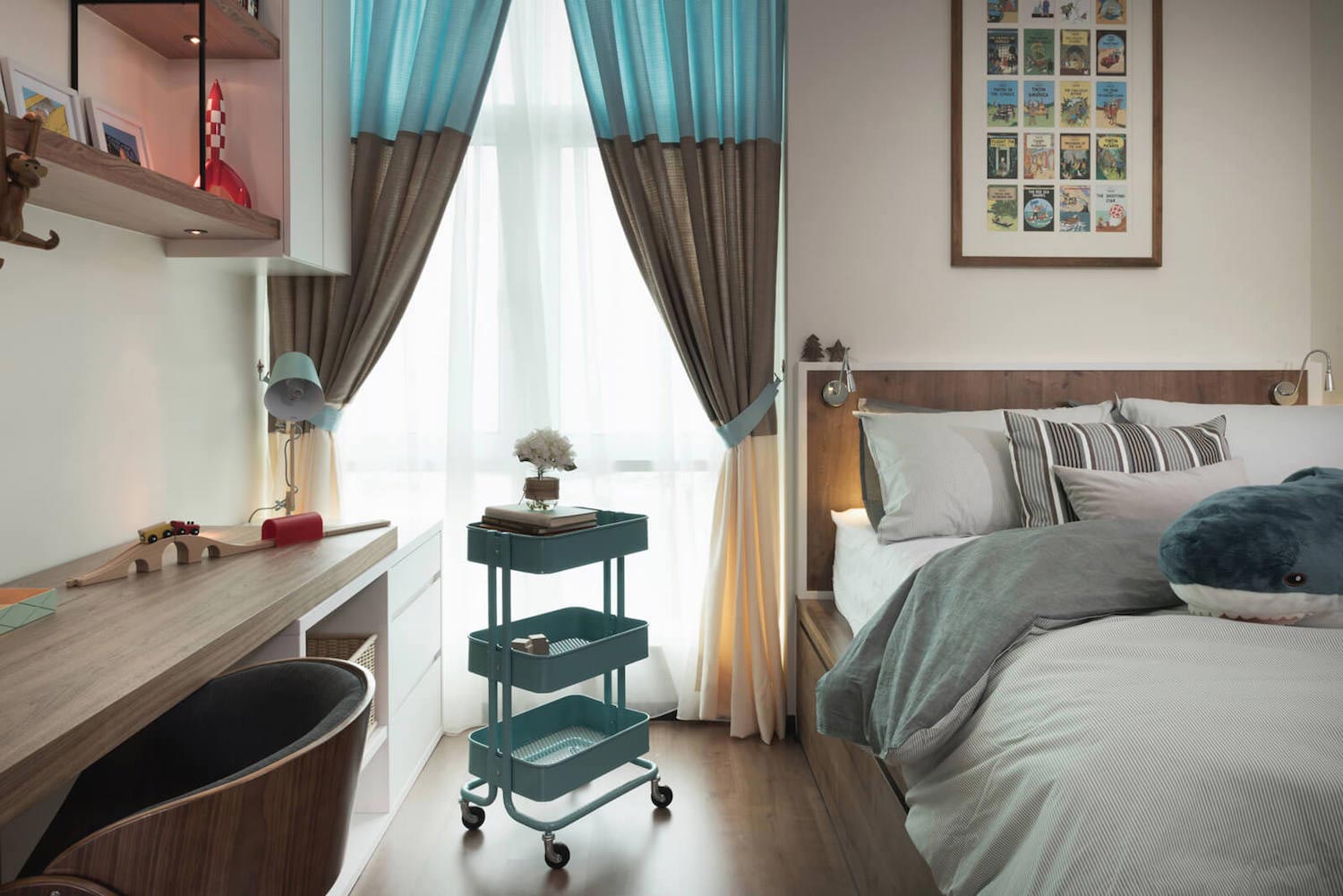 High ceiling duplex apartment in the heart of Penang by Vault Design Lab   CAANdesign  Architecture and home design blog-15