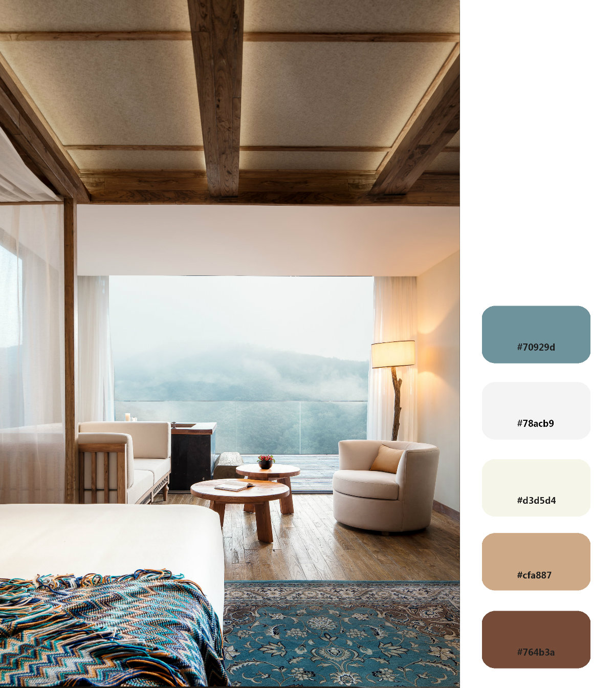 泊度森氧VILLA全景度假客栈-32