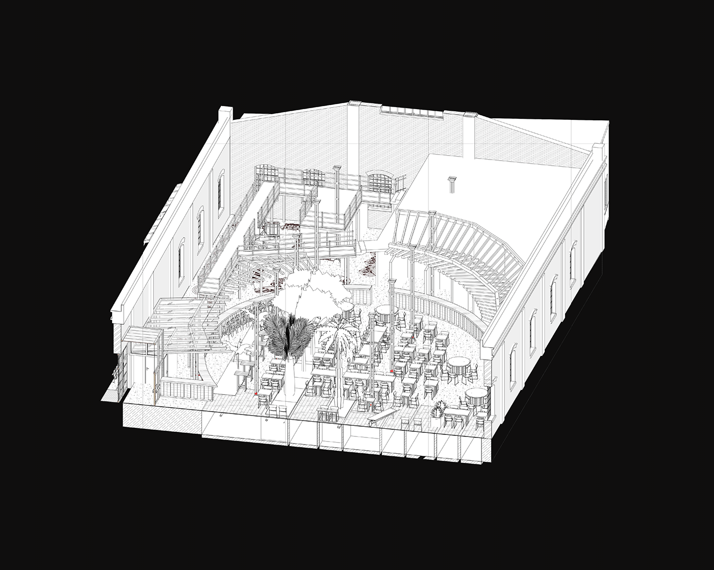玻璃花园餐厅丨奥地利维也纳丨BOOM project-39
