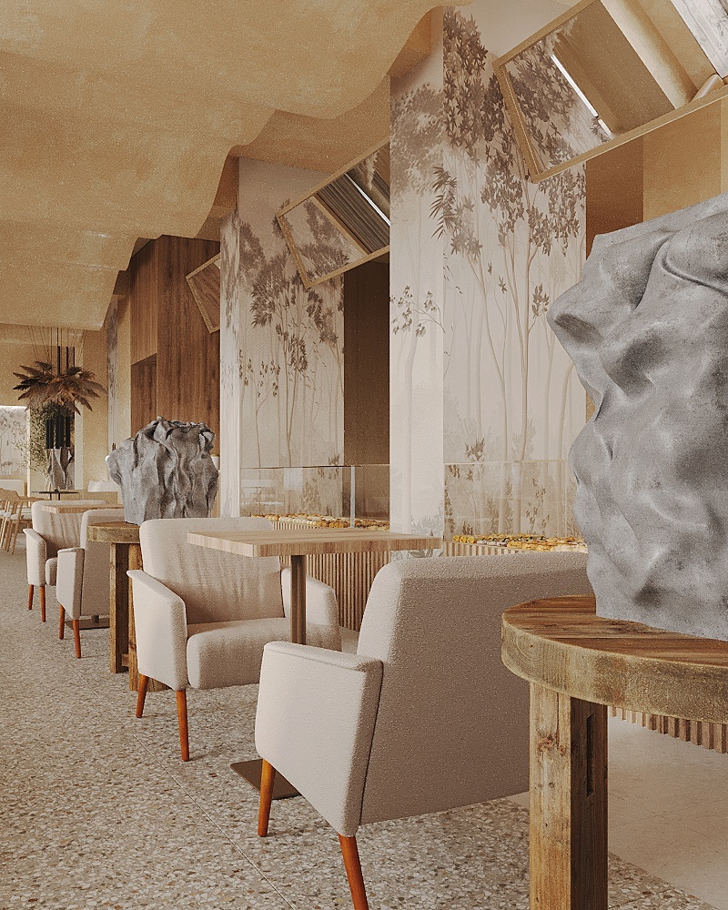 CROISSANT 面包店室内设计丨乌克兰卢甘斯克丨Sergey Popov-9